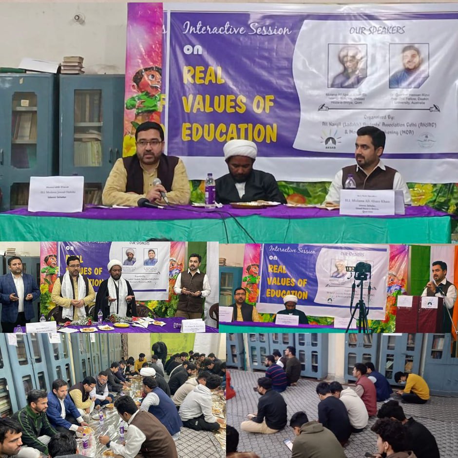 "Grand Conference on the True Values of Education" Held